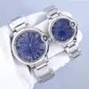 Montres pour hommes de marque de travail Deux yeux Montres-bracelets fonctionnelles complètes 36 * 40mm Calendrier étanche à quartz