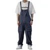 Mannen Jeans Voorjaar 2023 Vintage Bodysuit Trend Grote Zak Katoen Rechte Broek Losse Street Blue Hip Hop Wijde Pijpen 230628