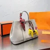 Женская фирменная сумка 30 20см сумочка кошелек 2023 французский дизайнер кожа мода садовая сумка элегантная сумочка подарок шарф пони