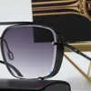 2023 Mode Eyewear New Mach Six Style Gradient Pilot Solglasögon Män Kvinnor Vintage Brand Design UV400 Sun Glasses Dita 8M4S