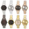 Montres-bracelets décontracté femmes montres montre à Quartz maille en acier inoxydable robe Relogio Feminino horloge NG50 cadeaux de noël