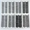 FALSE EYGRASS 510PAIRS 3D FAUX MINK NATURLIG TICK LÅNG DRAMATISKA FAKTASKAR Makeup Eyelash Extension Maquiagem 230627