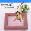 Kennels laváveis para grandes animais de estimação médios pequenos dormindo verão de cachorro castanha de cachorro cool Crate Pad Anti Slip Tatami Mattress