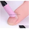 Cuticule Pushers Double-End Quartz Nail Washable Dead Skin Pusher Trimmer Manucure Art Tool Xb1 Drop Delivery Health Beauty Salon Dhglr