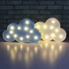 s Cloud LED 3D Dessin Animé Nuit Mignon Enfants Jour Cadeau Jouet Pour Bébé Chambre Décoration Lampe Intérieur Belle Éclairage HKD230628