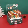 Pennor 36 datorer/Lot Creative Christmas Gel Pen Kawaii 0,5 mm svart bläck Signatur Pennor Stationera Present Office School Supplies grossist