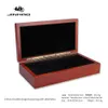 Pens Luxury Jinhao Fountain Pen Leather Red Wood Bamboo Gift Boxes Birthday Business Ballpoint Present Box pen Case