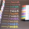 Markers 68pcs Waterproof Permanent Oily Paint Marker Pen Car Tires Tread CD Metal Wood Painting Graffiti School Office Stationery Gift