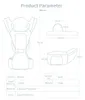 S Slings Рюкзаки Insular Ergonomics Baby Sling Portable Child Утолщение плеч 360 Ergonomic Hoodie Kangaroo 036 месяцев 230628