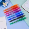 Pennor 80 st eraserbar gel penna student temperaturkontroll raderbar penna vatten penna brevpapper kontor schhol leveranser 8 färger