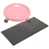 Tillbehör Slider Gymutrustning Abdominal Training Board Rolling Disc Belly Fitness Träning Sliders Skidplatta PP Glidning