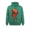 Hommes Hoodies Teckel Top Cadeau Drôle Pour Les Amoureux Des Chiens Mignons Chic Loisirs Sweats À Manches Longues Garçons Sportswears