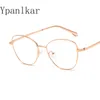 Eyeglass Frame Trends Office Cat Eye Anti Blue Light Glasses Women Blocking Computer Goggles Oversized Eyeglasses Alloy 230628