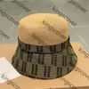 2023 Новая классическая шляпа-ведро Дизайнерская женская мужская шляпа-ведро Роскошные широкополые шляпы Шляпы для рыбалки на открытом воздухе Письмо Солнцезащитная кепка Летняя кепка