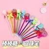 Stylos 50pcs coréens papeterie fée lollipop ballpoint stylo mignon arc créatif cadeau d'étudiant accessoires de bureau d'étudiant