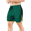 Running Shorts Mens Mesh Rechte Driepuntsbroek Fitness Strand Sport Oefening Voor Mannen Loose Fit Atletisch