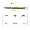 Pens Japan Pentel Retro Color Limited Multifunction TrieColor Gel Pen 2021 Supplies escolares escrevendo sem problemas sem bloqueio de tinta