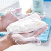 Ny 5st Bubble Foaming Net Bathing Soap Bubble Net Ansikt Care Cleaning Assistant Tool Exfoliating Body Wash Net Bag Badrumsverktyg