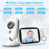 VB603 Wireless Video Baby Monitor Electronic Babysitter med 3,2 tum LCD 2 Way Audio Talk Night Vision Security Bebe Camera L230619