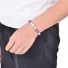 Natuursteen Tijgeroog Rozenkwarts kralen armbanden Kruis Elasticiteit Armband Voor Vrouwen Mannen Sieraden