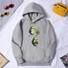 Men's Hoodies Man Hoodie Avocado Harajuku Kawaii Love Hug Funny Fruit Graphic For Mens Cool Solid Color Sweathoody Men