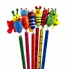 Pencils 36pcs/lot Cartoon Creative Windmill Animal Pencil Four Design Selections Stationery gift wholesale