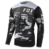 Men's T-Shirts 2022 Downhill Jerseys Fox Cup Mountain Bike MTB Shirts Offroad DH Camouflage Motorcycle Jersey Motocross Sportwear Clothing Bike