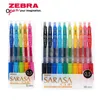 أقلام 5/10 ألوان اليابانية زيبرا لون القلم المحايد مجموعة JJ15 Black Press Water Pen Signature Quickdrying Pare Pens 0.5mm قرطاسية