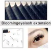 Falska ögonfransar Masscaku Camellia Extension Auto Fans Bloom Magnetic Easy Fanning Individual Beauty Lashes 230627