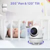 Monitor de vídeo de 3,5 polegadas, tela HD, câmera de bebê, função de visão noturna, suporte multicâmera, modo ECO, sensor de temperatura, cor L230619