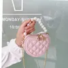 Torebki Pearl uchwyt dziewczęta mini ramię Messenger Bag księżniczka portfelowa torebka śliczna dziecięca torby krzyżowe w kształcie serca 230628