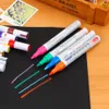 Pens Ezone 12pcs/Renkler Fosforlu Floresan Kalem Sıvı Boya İşaretleyici Kalem LED yazma Graffiti Ofis Tedarik