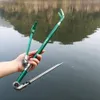 Spinning Rods Fishing Equipment Telescopic Fishing Rods Holder Folding Stainless Steel Hand Rod Holder Use 1.5M 1.7M 2.1M 2.3M 230627