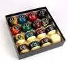 Billiard Balls 57,2 mm Marbled Billiard Basen Ball Set 2-14 cala 230628