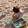 Sand Play Water Fun Большая распродажа Пляжное сенсорное ведро Игрушки для детей Родитель Дети Интерактивная лопата 230627