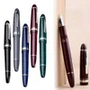 Stylos Mohn P136 Fountain Pen Metal Copon Piston 0,4ef 0,5 F NIBS Bureau d'études Student Writing Gifts Pens