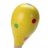 Mini Kleurrijke Kinderen Speelgoed Houten Maracas Bal Rammelaar Speelgoed Zand Hamer Gift Kids Baby Vroeg Leren Muziekinstrumenten Speelgoed