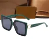 Дизайнерские солнцезащитные очки Shades Модные классические солнцезащитные очки Полный кадр с буквами Дизайн Солнцезащитные очки с принтом Goggle Adumbral 5 цветов