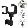 360° Rotatable Mobile Phone Holder for Car Mount Smart Phone Support Stand in Car GPS Adjustable Telescopic CellPhone Car Holder