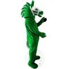 Costume de mascotte de cheval vert de taille adulte costume de fantaisie personnalisé costume de carnaval de fête d'anniversaire