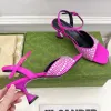 2023 Estate New Fashion Designer Pantofole Luxury Women Sandalo in pelle Flat Slide Beach Flip Flop Casual Slipper Shoes versatile size35-40