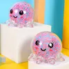 Funny Toys Kawaii Octopus Ball Anti Stress Squeeze Fidget For Children Adult Girl Glowing Light Antistress Squishy Toy Kids Gift 230628