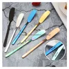 Knives Cheese Mti Purpose Butter Knife Dessert Stainless Steel Jam Spreader Canape Cutter Appetizers Sandwich Cake Cream Tool Wester Dhdxs