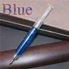 Pens Pen Wholesale 200 Pcs 0.7mm Steel Pen Syringe Magic Ballpoint Pen Blue ink Student Office Stationery Creative Gift Toy Pen