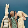 Pluszowe pluszowe zwierzęta m Rabbit Cloth Toy szycie bawełniane zabawki bielizny długie ucho królika pluszowe dla dzieci lale