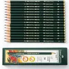 Lápices Faber Castel 16pcs Lápices Profesionales Sketch Pencil Pastel HB 2B 2H8B Dibujo Juego de lápices Estándar Lápices Escolares suministros de arte escolar