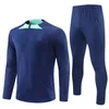 2023 inter treino chandal futbol futebol milano terno de treinamento 22 23 24 milans camiseta de pé terno de manga comprida roupas esportivas