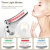 Dispositifs de soins du visage Dispositif de beauté pour le visage du cou EMS Masseur de levage du visage pour le cou Dispositif de resserrement de la peau LED Thérapie Pon Anti-rides Double dissolvant de menton 230628