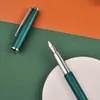 Pens Hongdian 920 Green Metal Fountain Pen Venus Color Series Extra Fine / Fine Nib 0,4 / 0,5 mm Elegant Excellent Business Office Pen