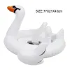 Anel de natação inflável Flamingo Piscina de cisne do colchão flutuador Toy Toy Water Toy for Kids Baby Infant Swim Ring Pool Acessórios